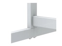Maul Mobiles Whiteboard MAULstandard 100 cm x 150 cm, Weiss/Grau