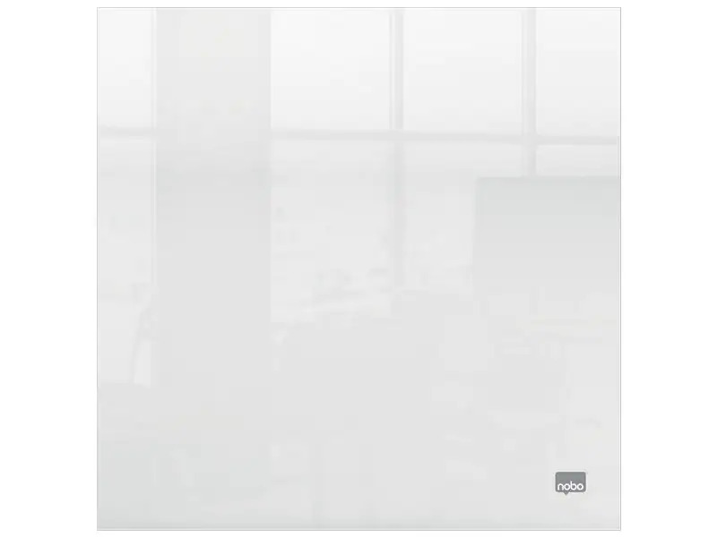 Nobo Acryl-Notiztafel 30 cm x 30 cm, Transparent