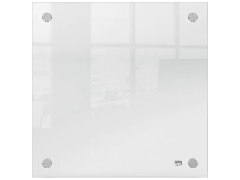 Nobo Acryl-Notiztafel Zur Wandmontage 30 cm x 30 cm, Transparent