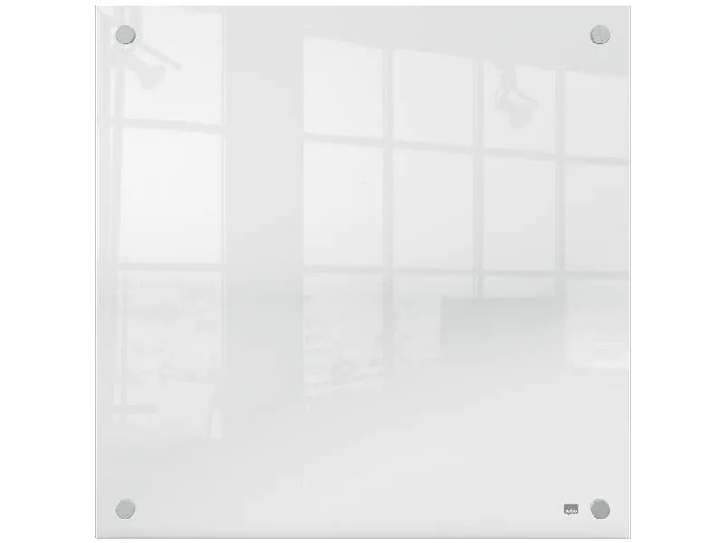 Nobo Acryl-Notiztafel Zur Wandmontage 45 cm x 45 cm, Transparent