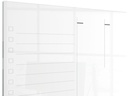 Nobo Glassboard Wochenplaner 43 cm x 56 cm, Grau