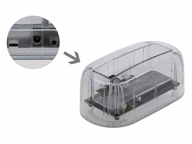 Delock Dockingsstation 64089 USB Type-C für SATA-HDD/SSD
