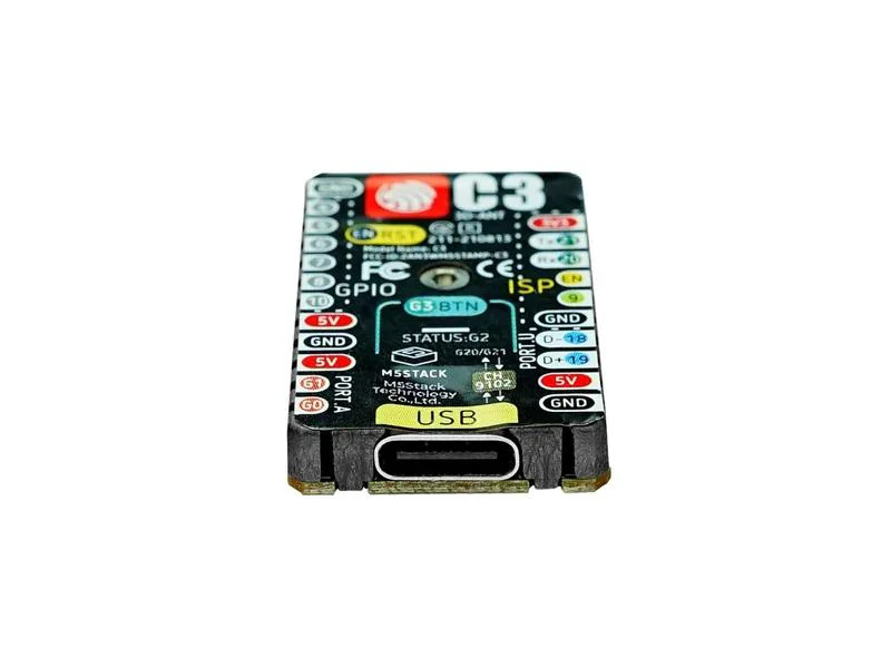M5Stack Entwicklerboard M5Stamp C3 Mate mit Pin Headers