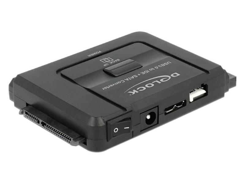 Delock Konverter USB 3.0 auf SATA III / IDE 40 Pin / IDE 44 Pin