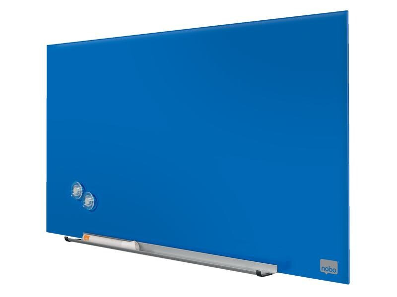 Nobo Magnethaftendes Glassboard Diamond 38.1 cm x 67.7 cm, Blau