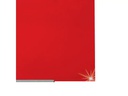 Nobo Magnethaftendes Glassboard Diamond 71.1 cm x 126 cm, Rot