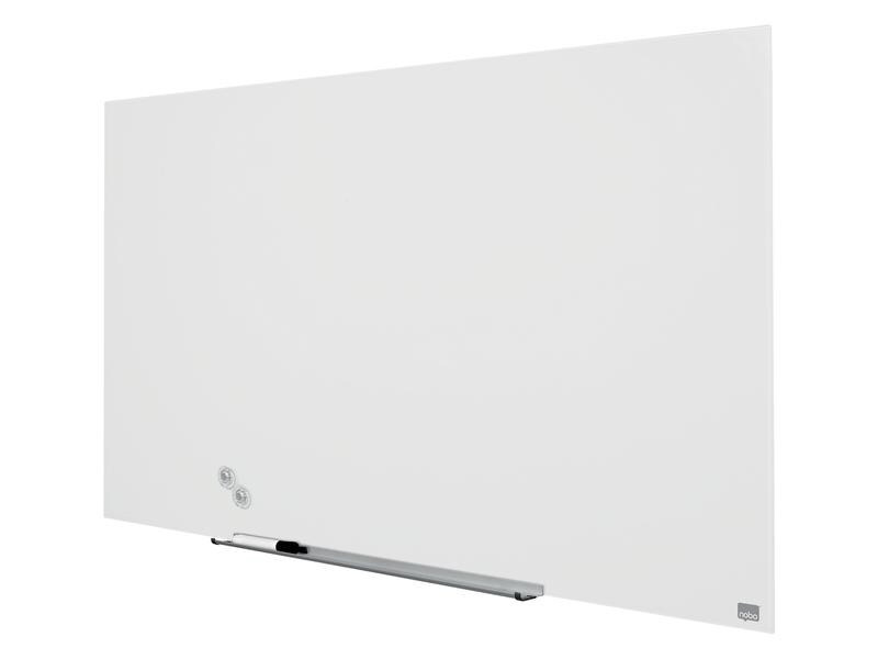 Nobo Magnethaftendes Glassboard Diamond 71.1 cm x 126 cm, Weiss