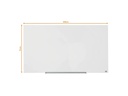 Nobo Magnethaftendes Glassboard Diamond 71.1 cm x 126 cm, Weiss