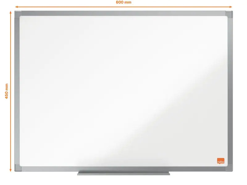 Nobo Magnethaftendes Whiteboard Basic 45 cm x 60 cm, Weiss