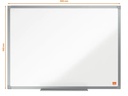Nobo Magnethaftendes Whiteboard Basic 45 cm x 60 cm, Weiss