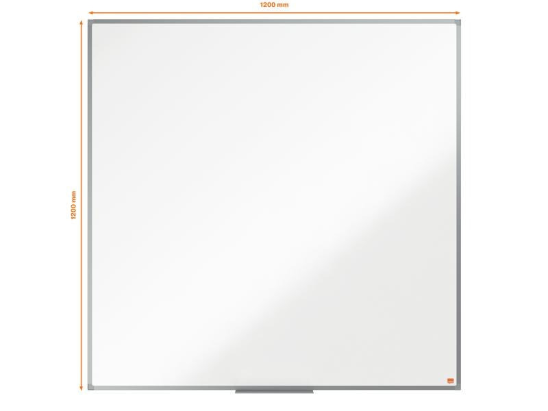 Nobo Magnethaftendes Whiteboard Essence 120 cm x 120 cm, Weiss