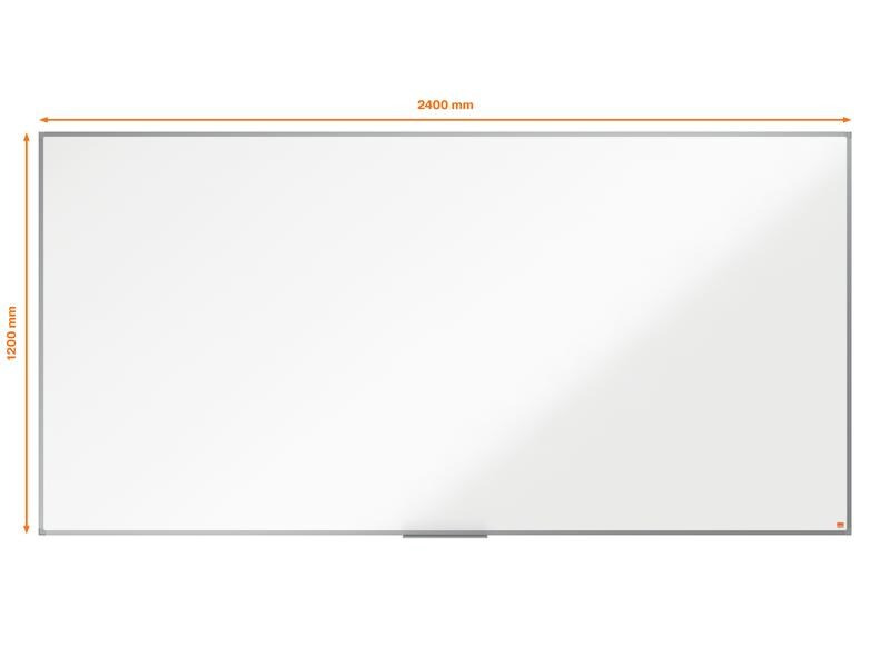 Nobo Magnethaftendes Whiteboard Essence 120 cm x 240 cm, Weiss