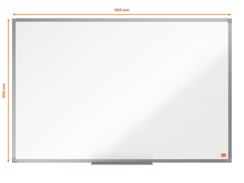 Nobo Magnethaftendes Whiteboard Essence 60 cm x 90 cm, Weiss
