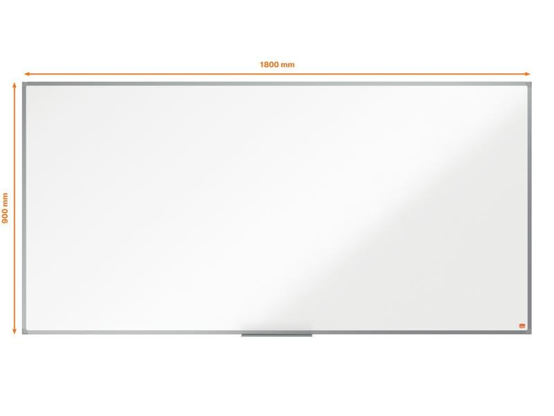 Nobo Magnethaftendes Whiteboard Essence 90 cm x 180 cm, Weiss