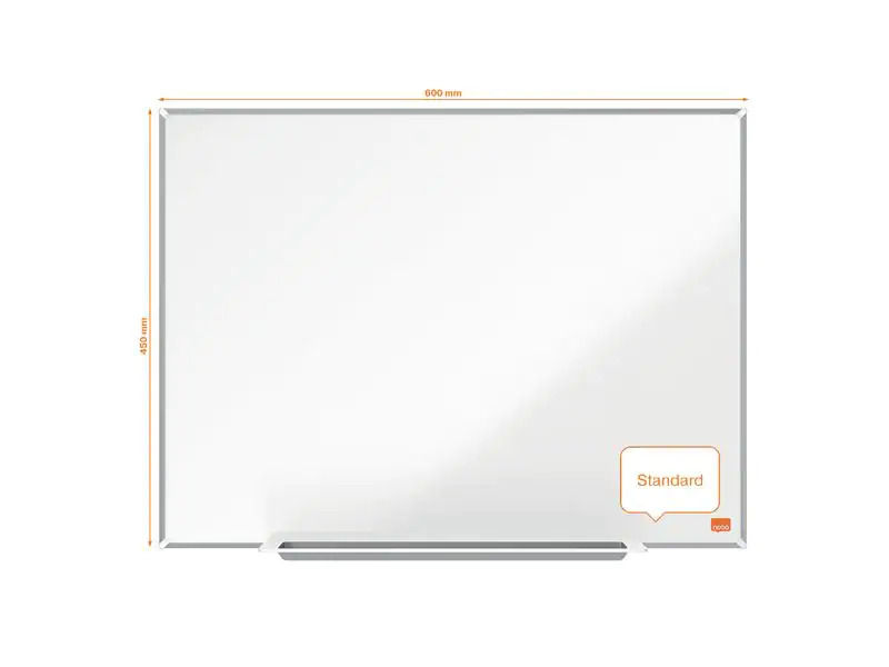 Nobo Whiteboard Impression Pro 60 cm x 90 cm, Weiss