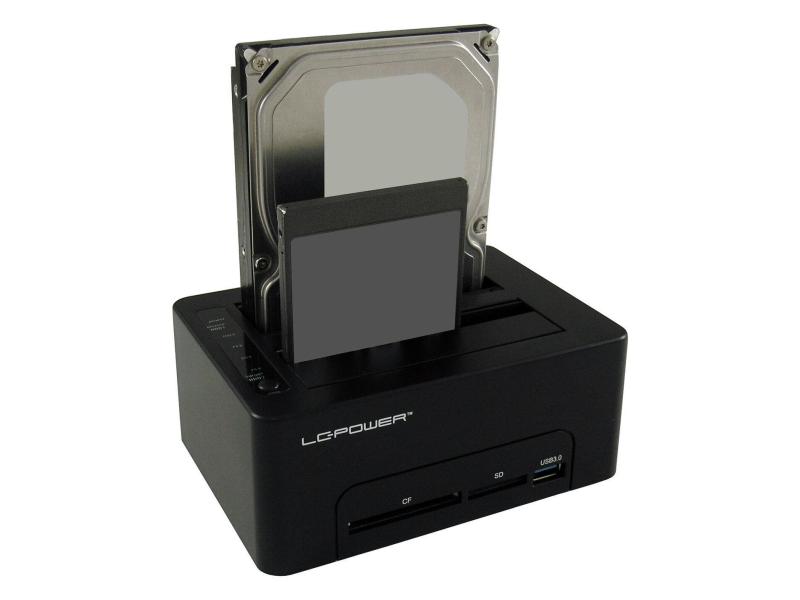 LC-Power Docking- und Klonstation LC-DOCK-U3-CR