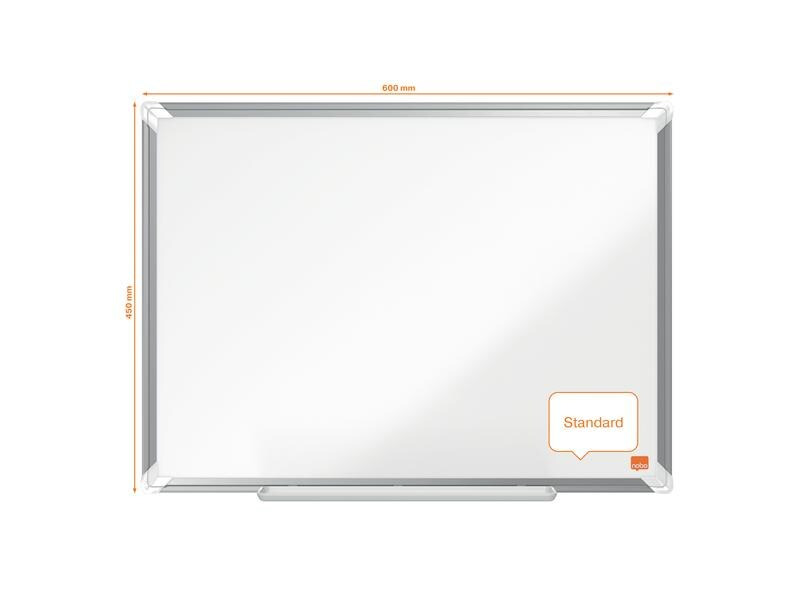 Nobo Whiteboard Premium Plus 45 cm x 60 cm, Weiss