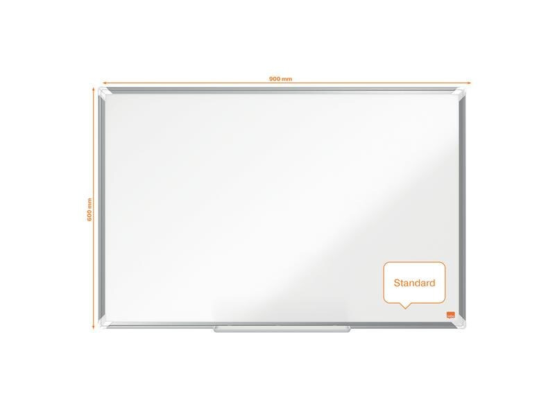 Nobo Whiteboard Premium Plus 60 cm x 90 cm, Weiss