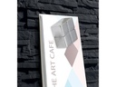 Sigel Glassboard LED artverum 91 cm x 46 cm, Schwarz