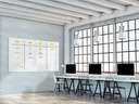 Sigel Magnethaftendes Glassboard Artverum S 240 x 120 cm, Weiss