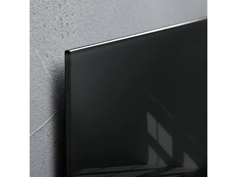 Sigel Magnethaftendes Glassboard artverum 30 cm x 30 cm, Schwarz