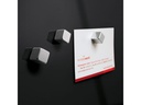 Sigel Magnethaftendes Glassboard artverum 30 cm x 30 cm, Schwarz