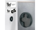 Sigel Magnethaftendes Glassboard artverum 46 cm x 91 cm, Beige