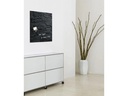Sigel Magnethaftendes Glassboard artverum 48 cm x 48 cm, Anthrazit