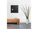 Sigel Magnethaftendes Glassboard artverum 48 cm x 48 cm, Anthrazit