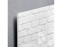 Sigel Magnethaftendes Glassboard artverum 48 cm x 48 cm, Weiss