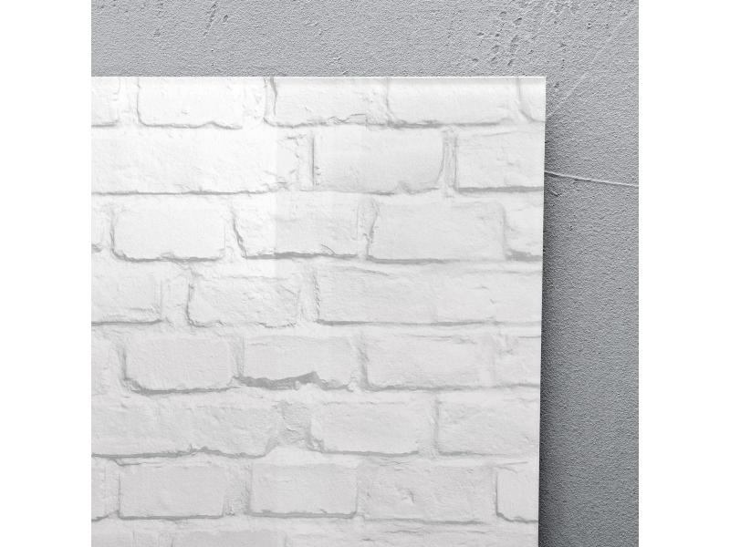 Sigel Magnethaftendes Glassboard artverum 48 cm x 48 cm, Weiss