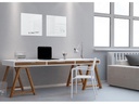Sigel Magnethaftendes Glassboard artverum 48 cm x 48 cm, Weiss