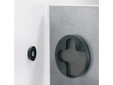 Sigel Magnethaftendes Glassboard artverum 65 cm x 100 cm, Weiss