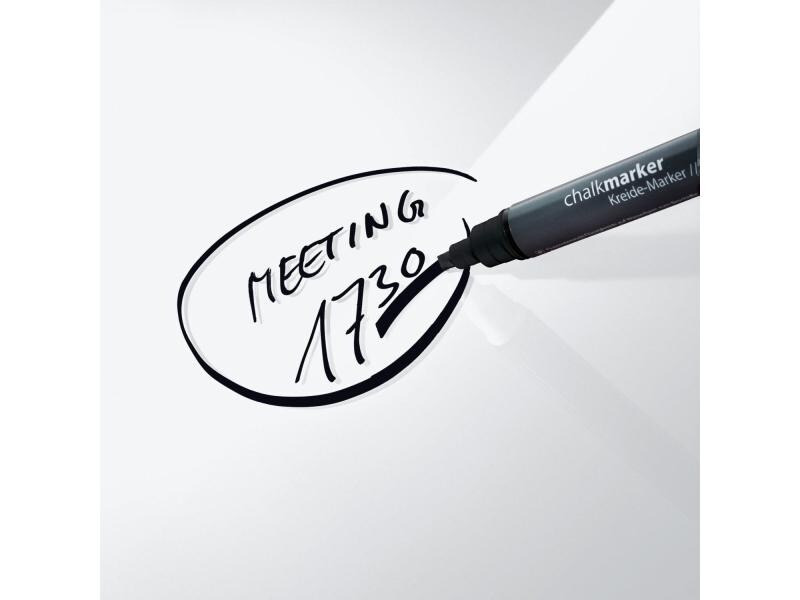 Sigel Magnethaftendes Glassboard artverum 65 cm x 100 cm, Weiss