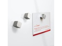 Sigel Magnethaftendes Glassboard artverum 78 cm x 12 cm, Weiss