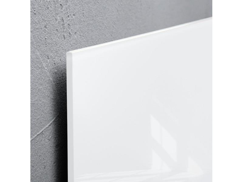 Sigel Magnethaftendes Glassboard artverum 78 cm x 12 cm, Weiss