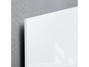 Sigel Magnethaftendes Glassboard artverum 78 cm x 12 cm, Weiss