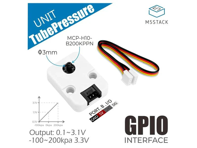 M5Stack Luftdruck Sensor Tube