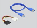 Delock PCI-E Riser Karte x1 zu 2x PCI 32 Bit Slot mit 60 cm Kabel
