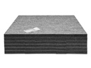 Plotony Wandfliesen Quadro 40 x 40 cm Grau, 6 Platten