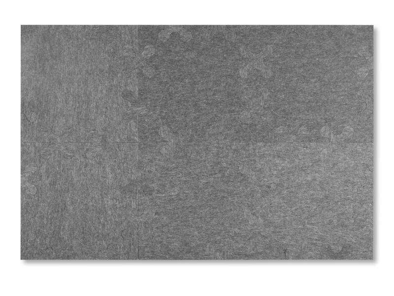 Plotony Wandfliesen Quadro 40 x 40 cm Grau, 6 Platten