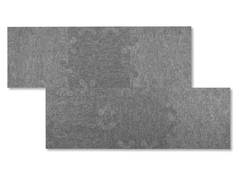 Plotony Wandfliesen Quadro 40 x 40 cm Grau, 6 Platten