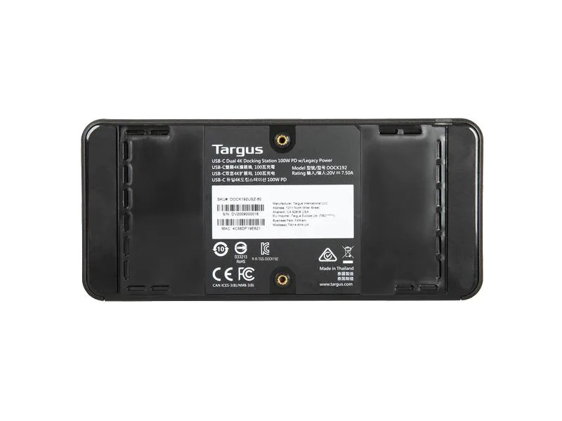 Targus Dockingstation USB-C Dual 4K 100W