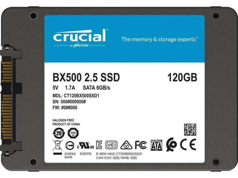 Crucial SSD BX500 2.5 SATA 240 GB