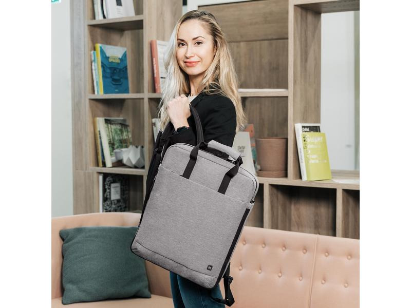 DICOTA Notebooktasche Eco Tote Bag MOTION 15.6 , Hellgrau