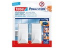 tesa Haken Powerstrips LARGE Rechteckig Weiss, 2 kg