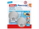 tesa Haken Powerstrips SMALL Rund Metall, 1 kg