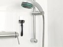 tesa Haken Powerstrips WP 2 kg Rasiererhalter Silber