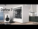 Fractal Design PC-Gehäuse Define 7 Dark TG Schwarz
