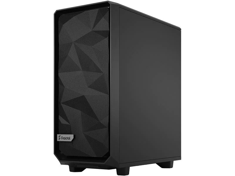 Fractal Design PC-Gehäuse Meshify 2 Compact TG Dark Schwarz